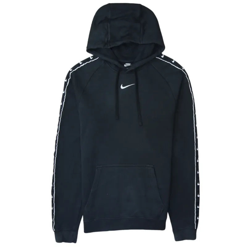 Nike 90's Center Middle Swoosh Pullover Hoodie XSmall Black sold by Vintage Club