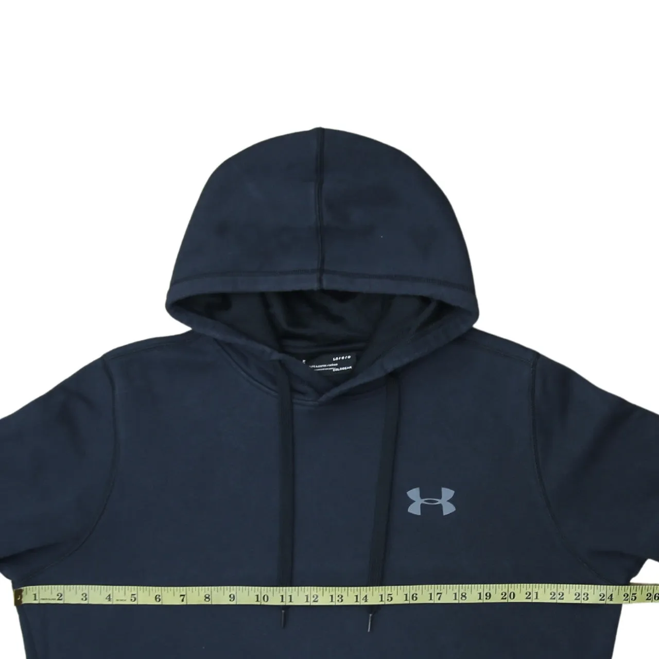 Under Armour 90's Drawstring Pockets Pullover Hoodie Large Blue sold by Vintage Club product image thumbnail 5