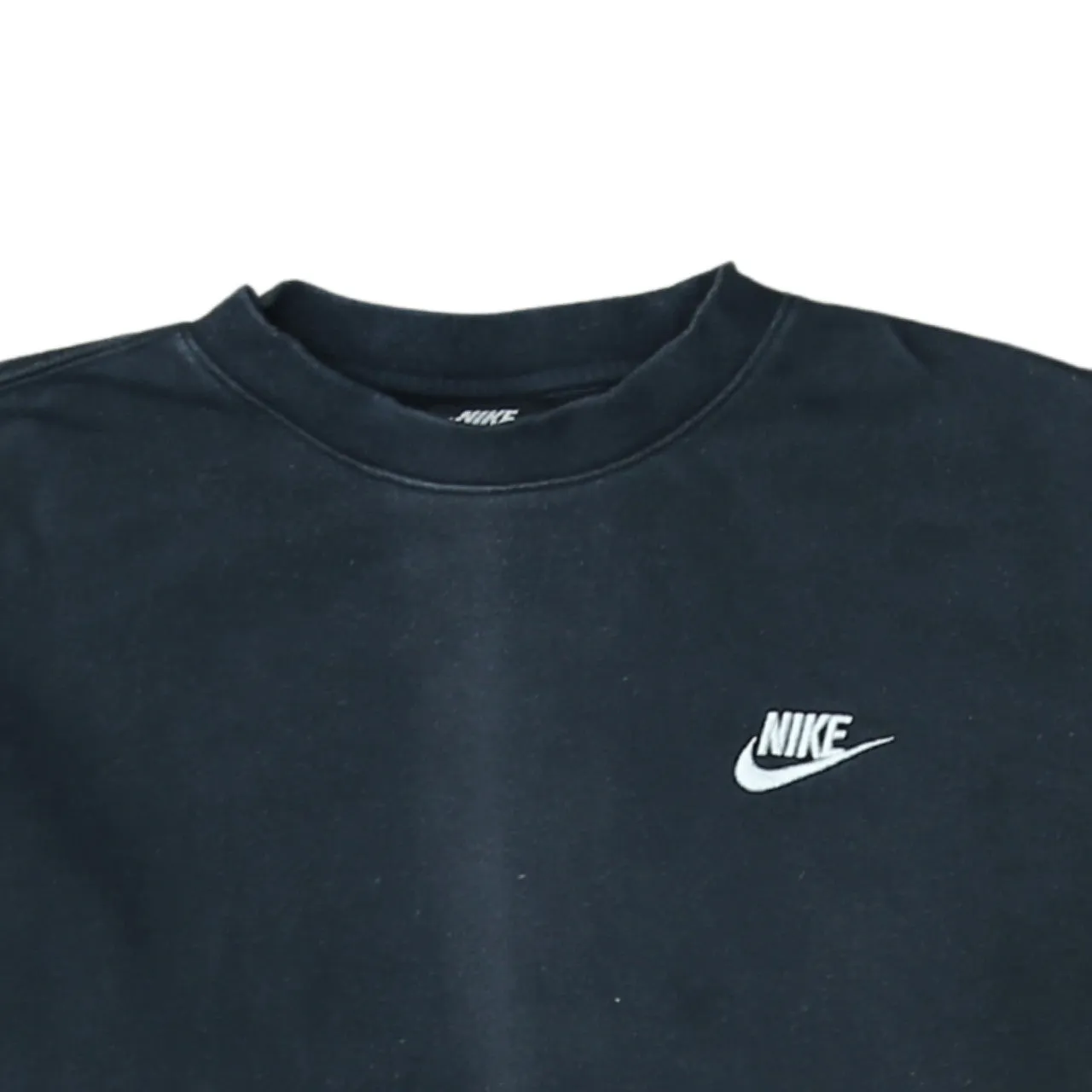 Nike 90's Swoosh Crew Neck Sweatshirt XSmall Black sold by Vintage Club product image thumbnail 3