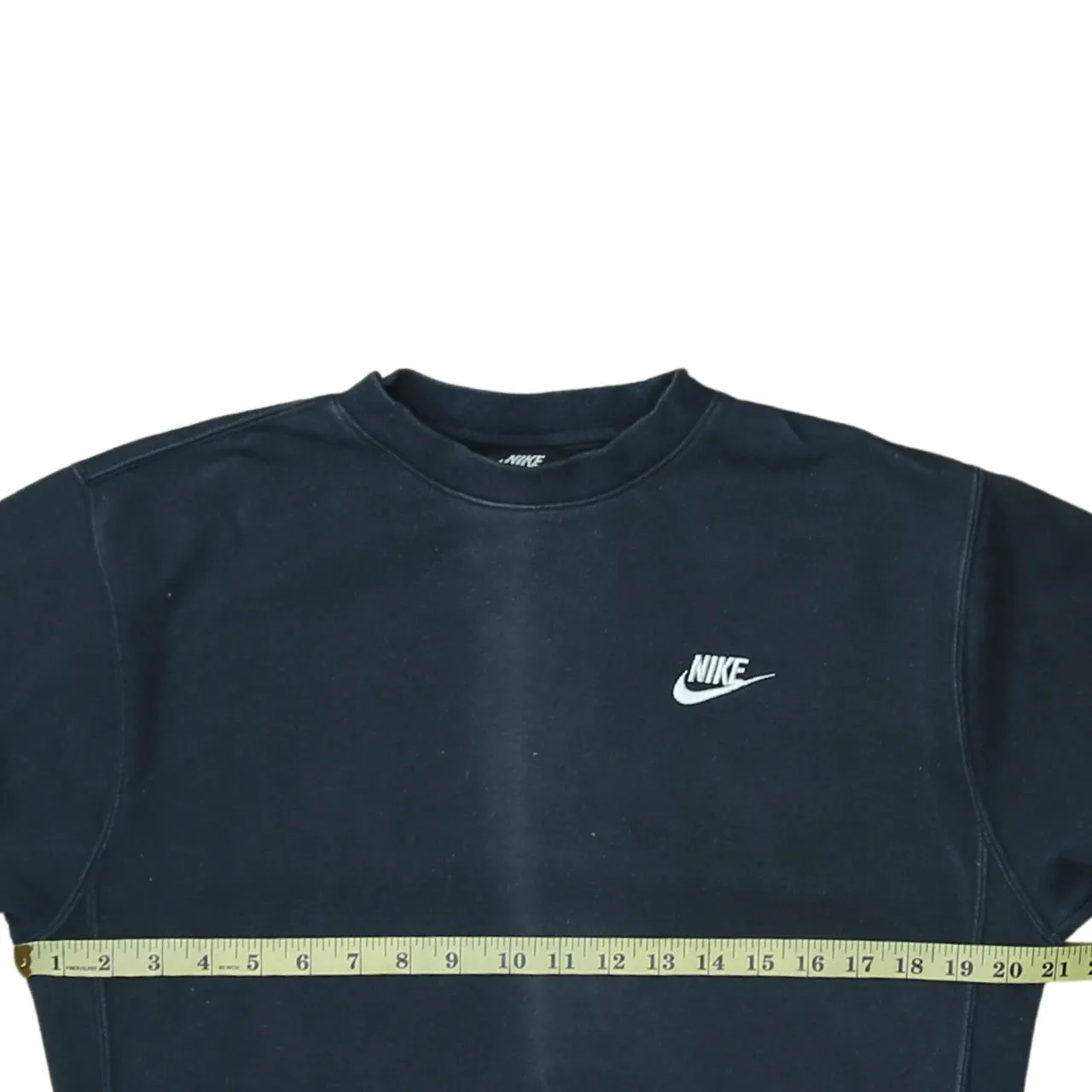 Nike 90's Swoosh Crew Neck Sweatshirt XSmall Black sold by Vintage Club product image thumbnail 5