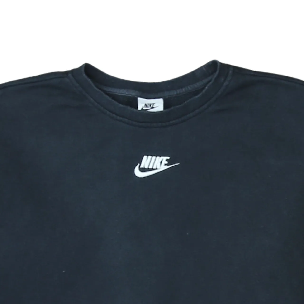 Nike 90's Center Middle Swoosh Crew Neck Sweatshirt XLarge Black sold by Vintage Club product image thumbnail 3