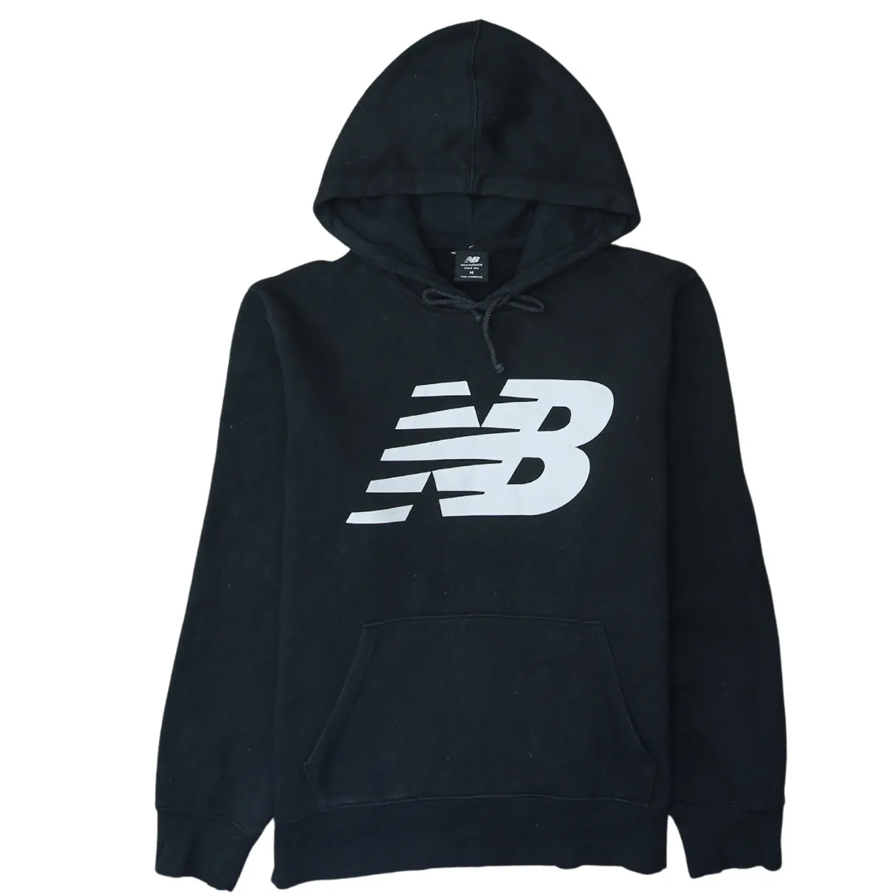 New Balance 90's Spellout Pullover Hoodie Medium Black sold by Vintage Club