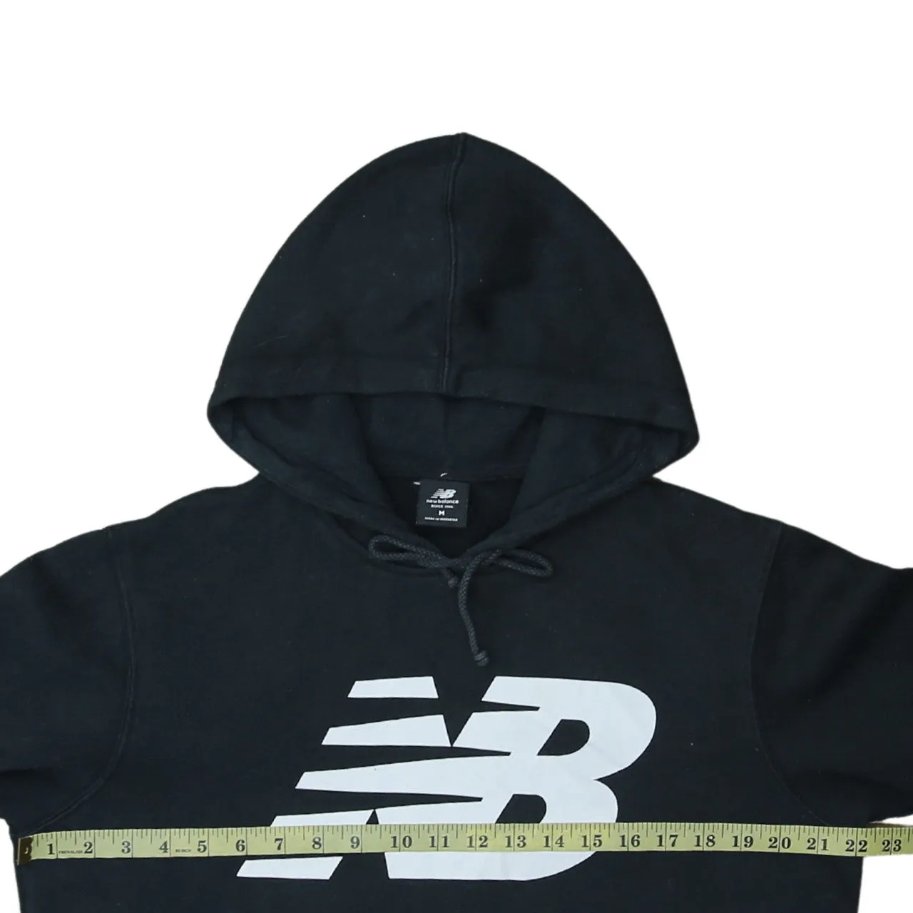 New Balance 90's Spellout Pullover Hoodie Medium Black sold by Vintage Club product image thumbnail 5