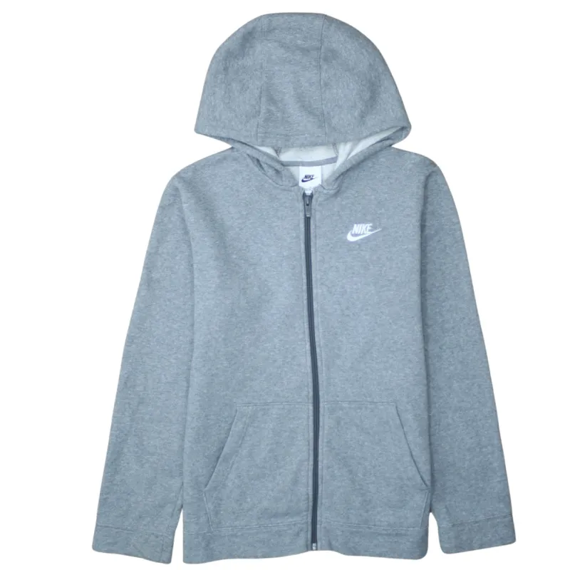 Nike 90's Swoosh Full Zip Up Hoodie XLarge Grey sold by Vintage Club