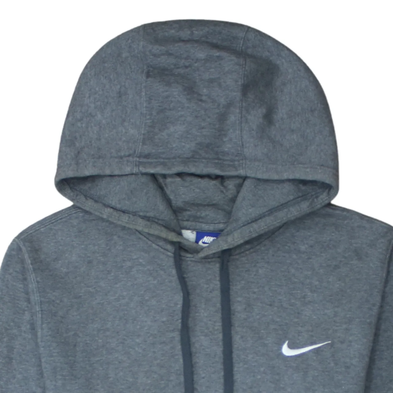 Nike 90's Swoosh Pullover Hoodie Small Grey sold by Vintage Club product image thumbnail 3