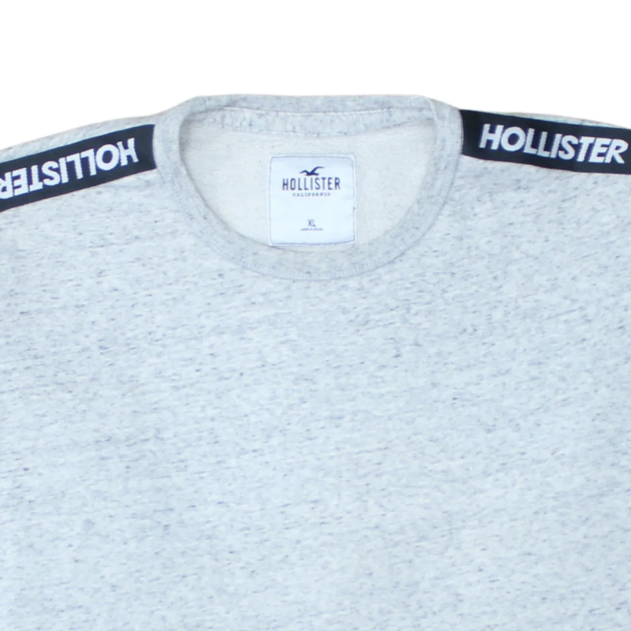 Hollister 90's Plain Crew Neck Sweatshirt XLarge Grey sold by Vintage Club product image thumbnail 3