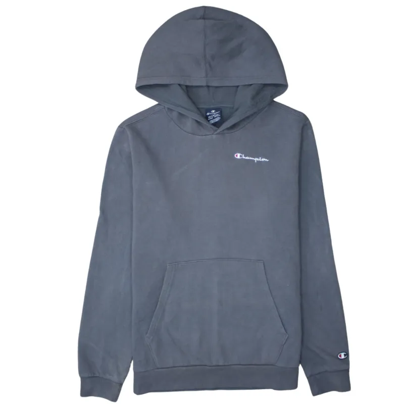 Champion 90's Drawstring Pockets Pullover Hoodie XXLarge (2XL) Grey made by Champion