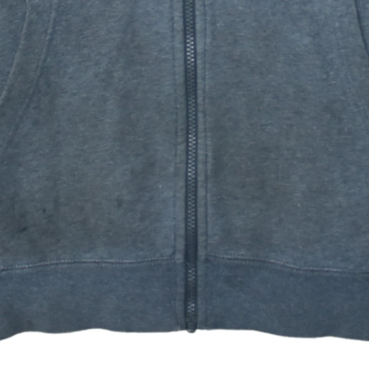 Nike 90's Swoosh Full Zip Up Hoodie Medium Grey sold by Vintage Club product image thumbnail 4