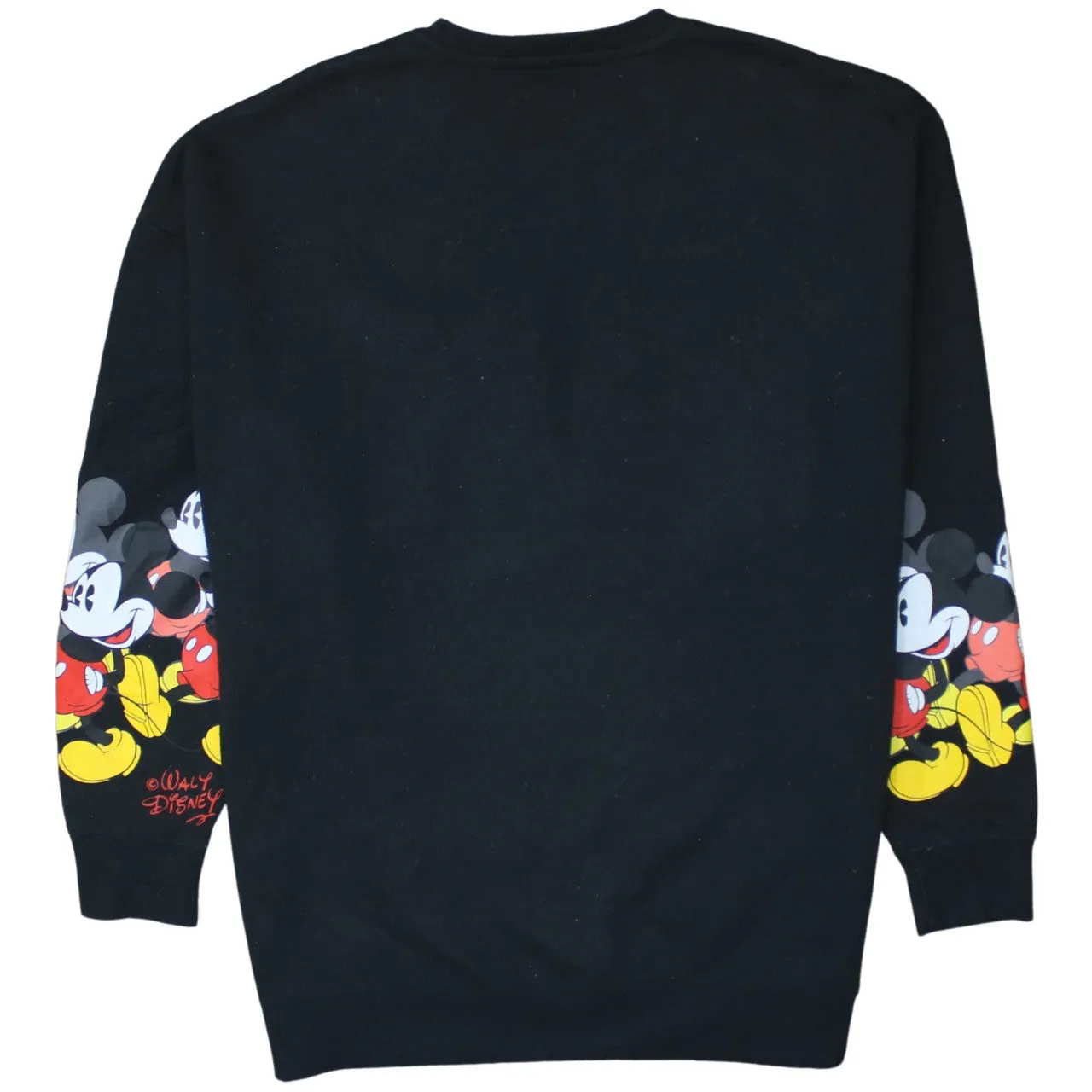 Disney 90's Mickey Mouse Crew Neck Sweatshirt Small Black sold by Vintage Club product image thumbnail 2