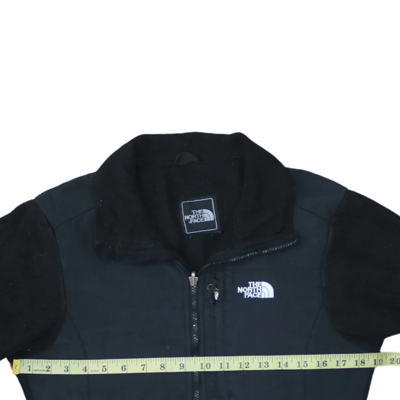 The North Face Black Fleece Jacket Men's Small Full Zip Polartec Embroidered Logo Outerwear sold by Vintage Club product image thumbnail 5