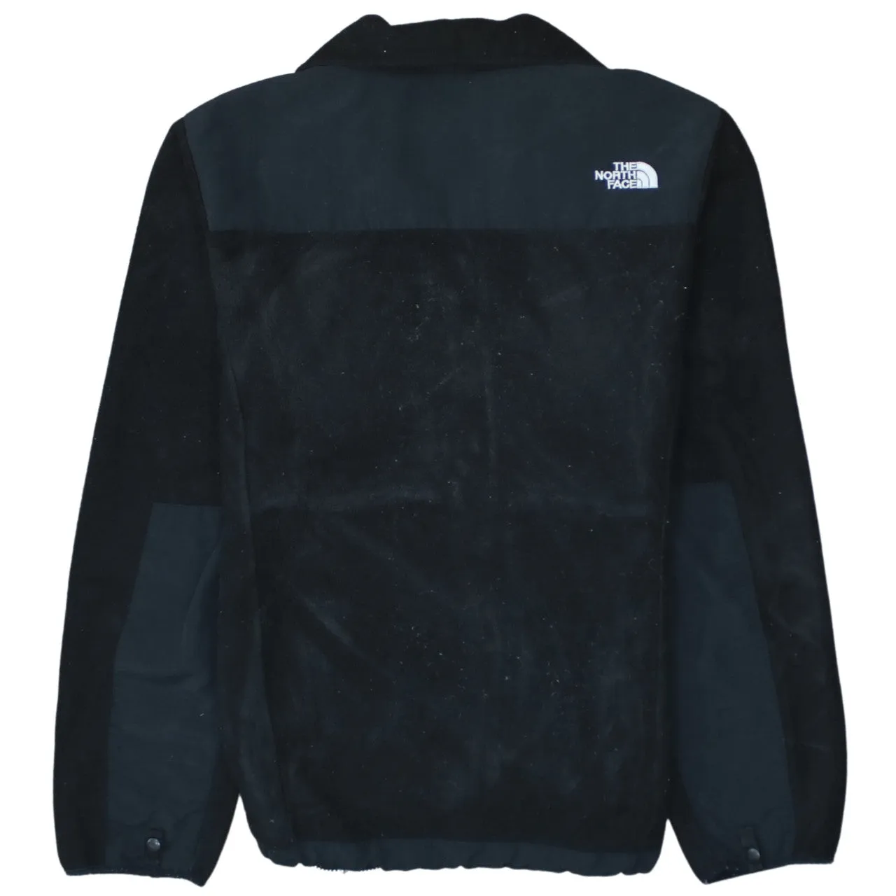 The North Face Black Fleece Jacket Men's Small Full Zip Polartec Embroidered Logo Outerwear sold by Vintage Club product image thumbnail 2