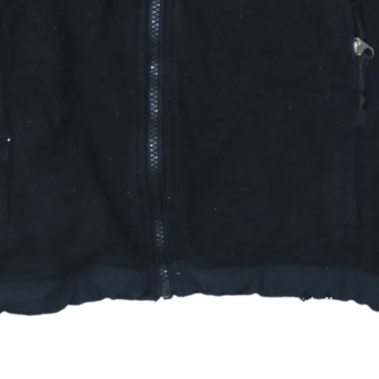 The North Face Black Fleece Jacket Men's Small Full Zip Polartec Embroidered Logo Outerwear sold by Vintage Club product image thumbnail 4