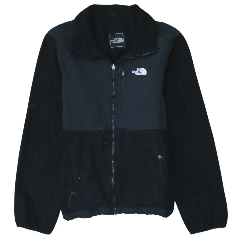 The North Face Black Fleece Jacket Men's Small Full Zip Polartec Embroidered Logo Outerwear made by The North Face
