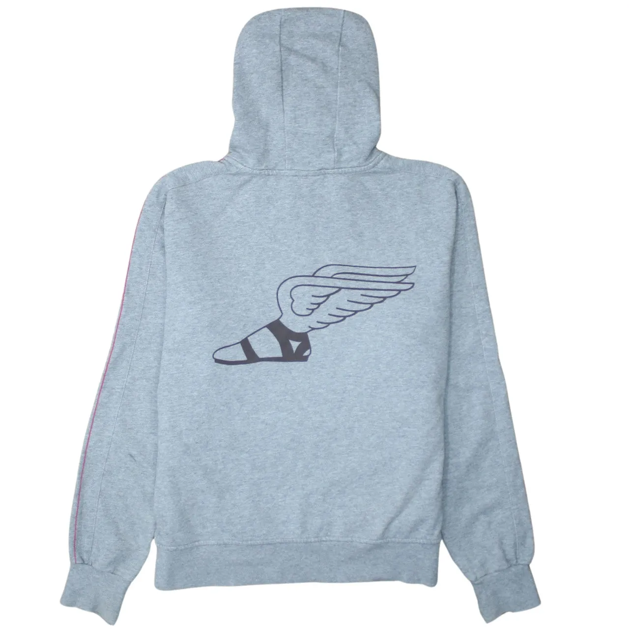 Nike 90's Swoosh Pullover Hoodie Large Grey sold by Vintage Club product image thumbnail 2