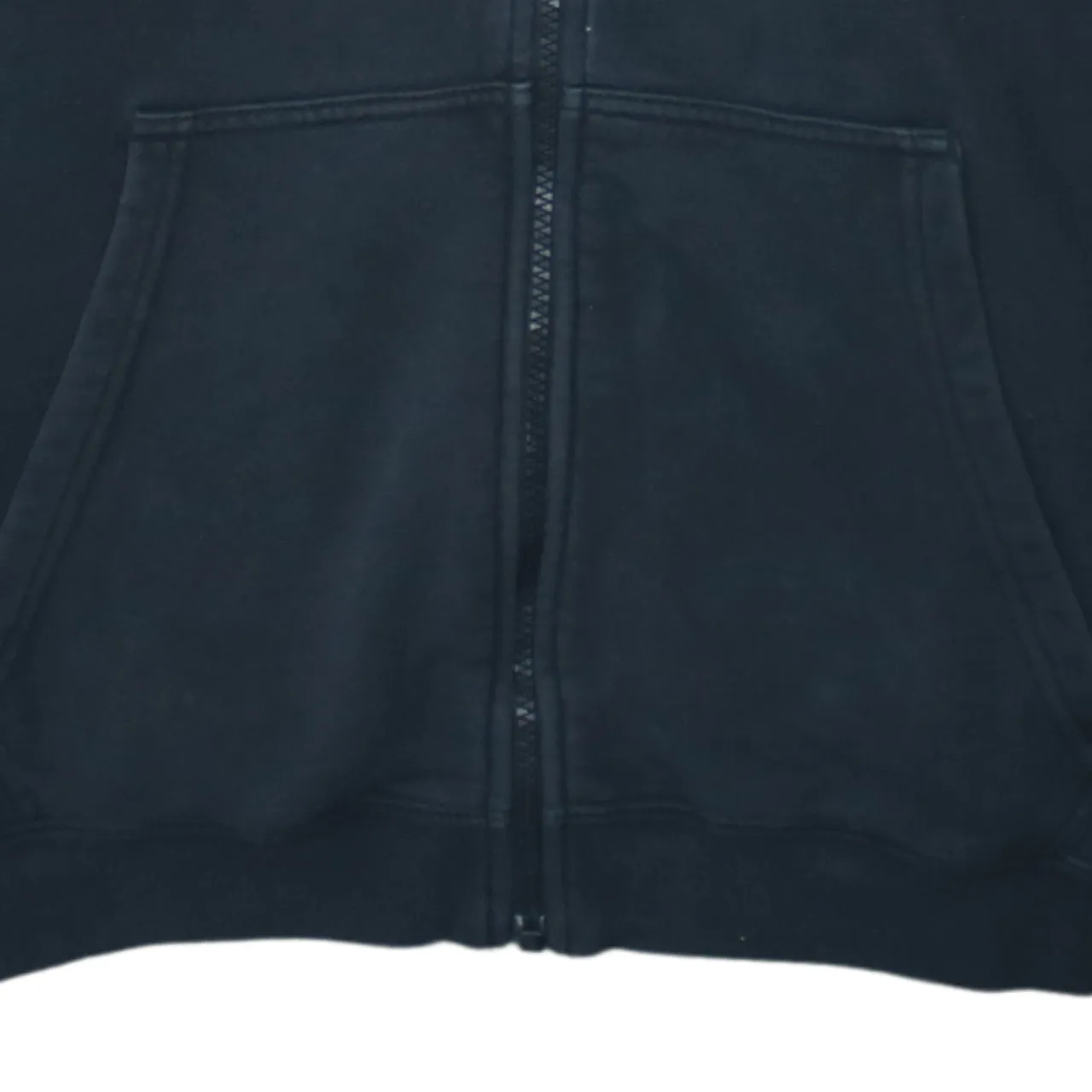 Nike 90's Swoosh Full Zip Up Hoodie Large Black sold by Vintage Club product image thumbnail 4