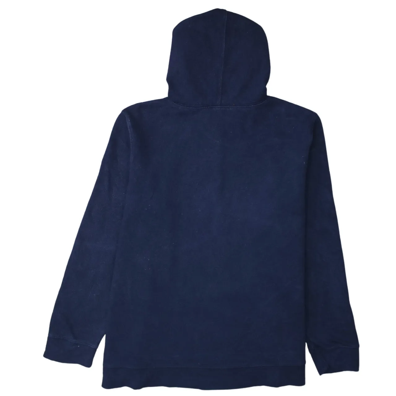 Gap 90's Spellout Pullover Hoodie Large Navy Blue sold by Vintage Club product image thumbnail 2