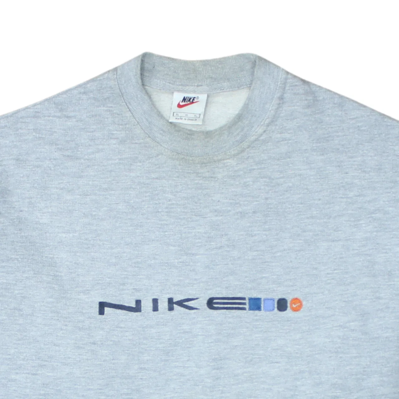 Nike 90's Swoosh Crew Neck Sweatshirt XLarge Grey sold by Vintage Club product image thumbnail 3