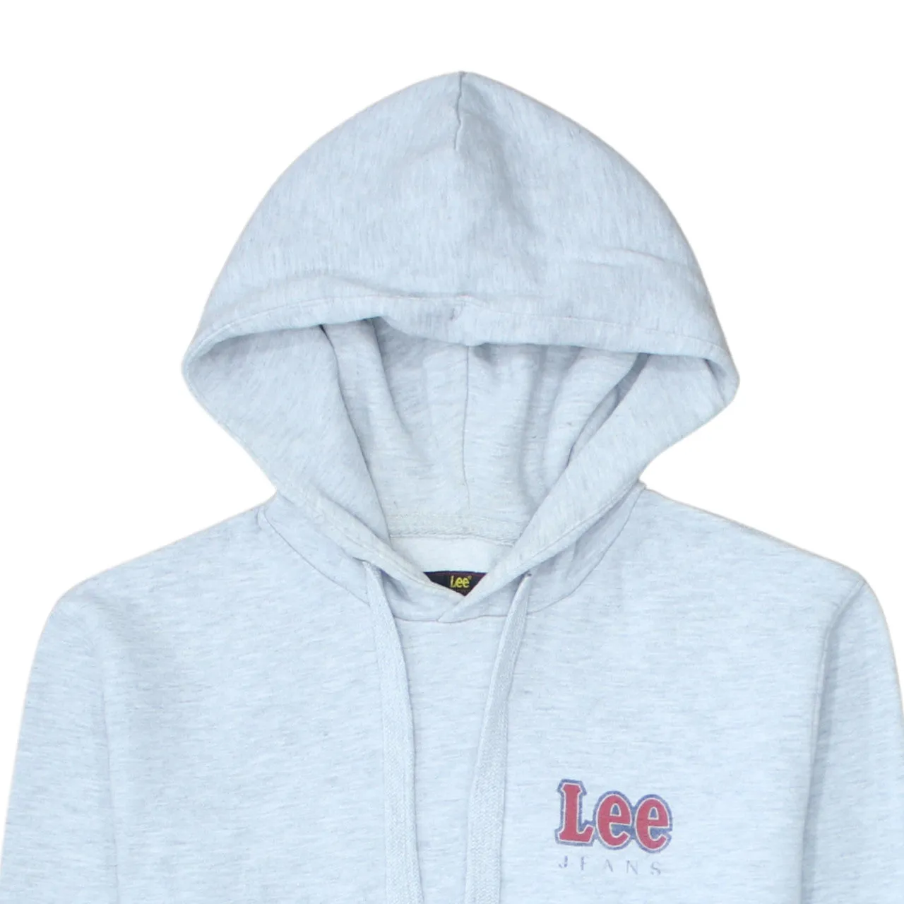 Lee 90's Drawstring Pockets Pullover Hoodie Large Grey sold by Vintage Club product image thumbnail 3