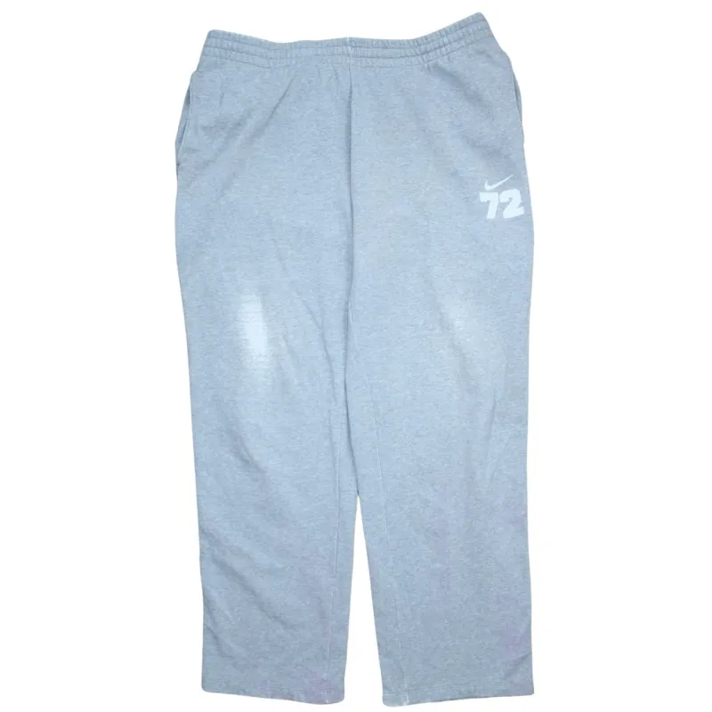 Nike 90's Swoosh Straight Leg Baggy Trousers / Pants XLarge Grey sold by Vintage Club