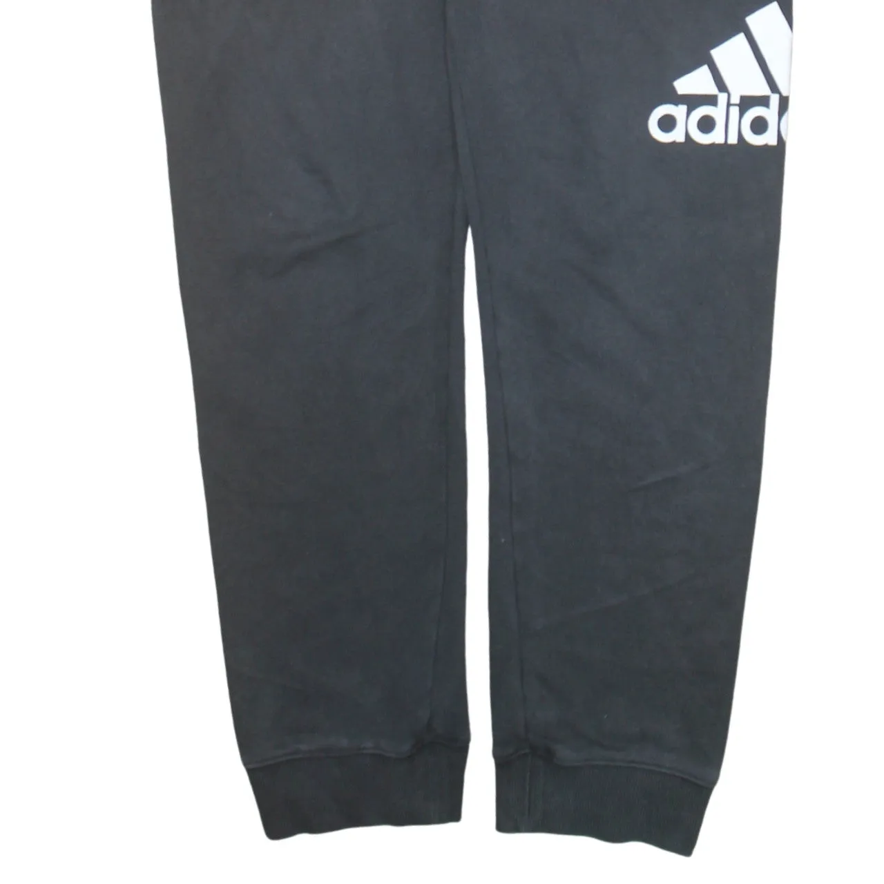 Adidas 90's Elasticated Waistband Drawstrings Casual Joggers / Sweatpants Medium Black sold by Vintage Club product image thumbnail 4