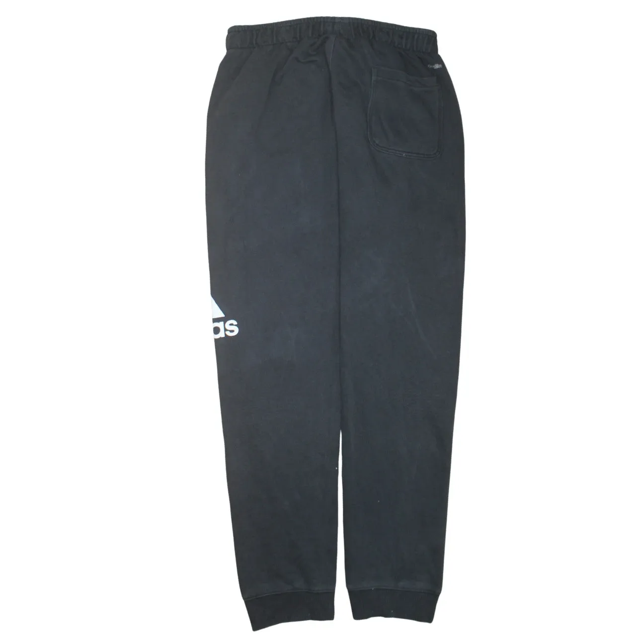 Adidas 90's Elasticated Waistband Drawstrings Casual Joggers / Sweatpants Medium Black sold by Vintage Club product image thumbnail 2