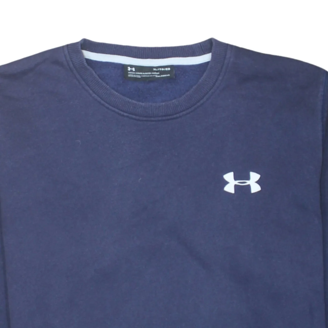 Under Armour 90's Lightweight Crew Neck Sweatshirt XLarge Navy Blue sold by Vintage Club product image thumbnail 3