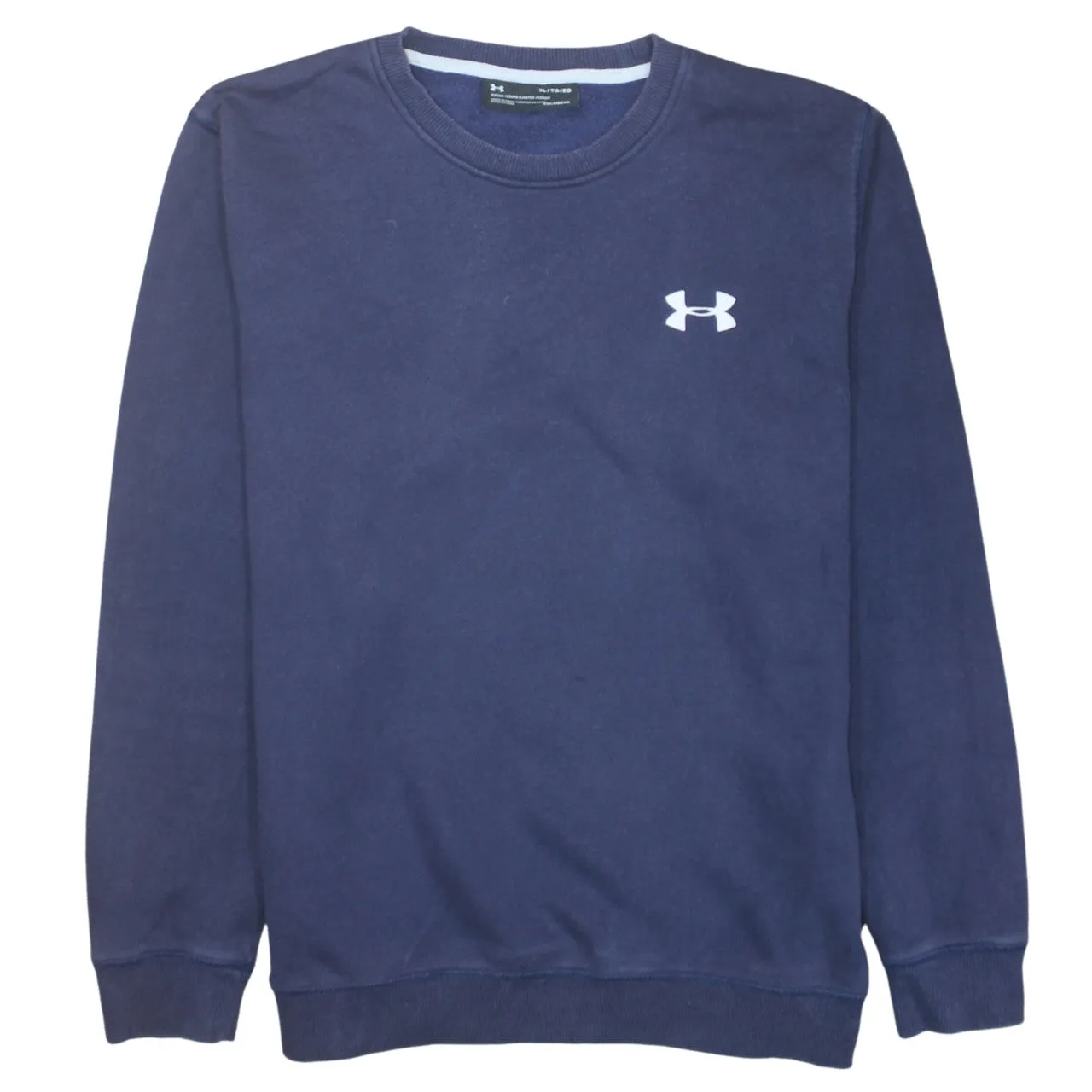 Under Armour 90's Lightweight Crew Neck Sweatshirt XLarge Navy Blue sold by Vintage Club