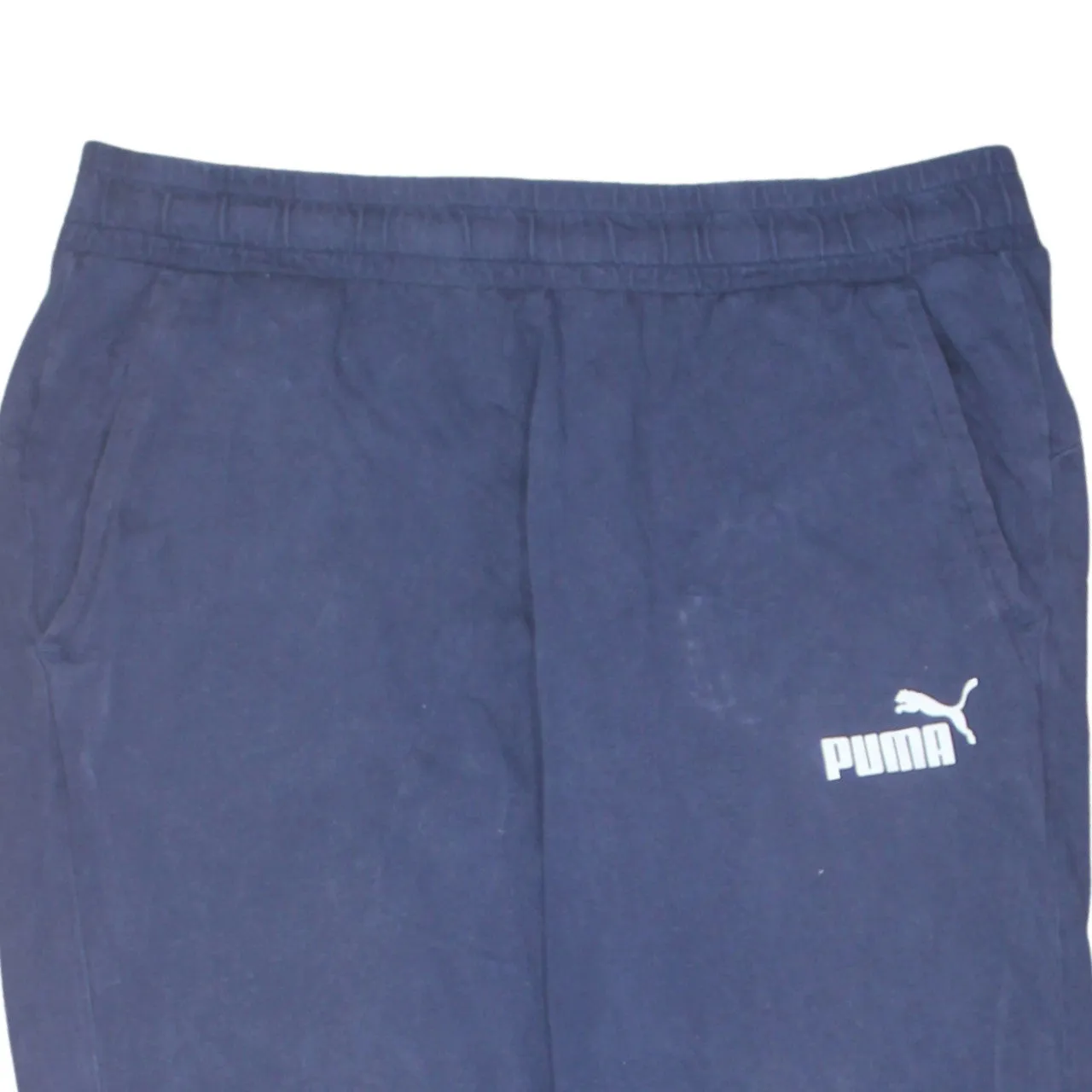 Puma 90's Rib Cuff Casual Joggers / Sweatpants Large Navy Blue sold by Vintage Club product image thumbnail 3