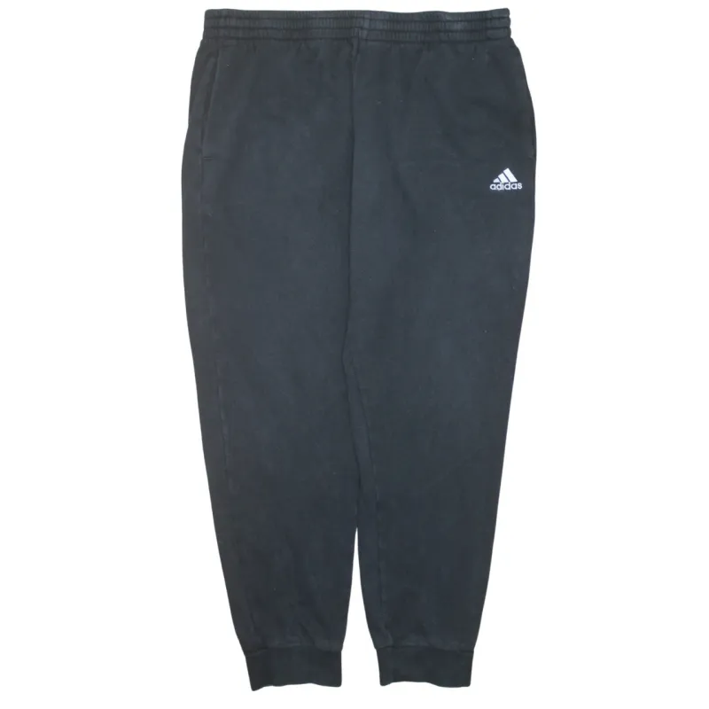 Adidas 90's Rib Cuff Casual Joggers / Sweatpants XXLarge (2XL) Black sold by Vintage Club