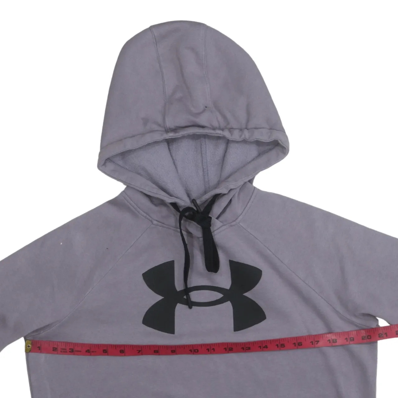 Under Armour 90's Spellout Pullover Hoodie Small Purple sold by Vintage Club product image thumbnail 5