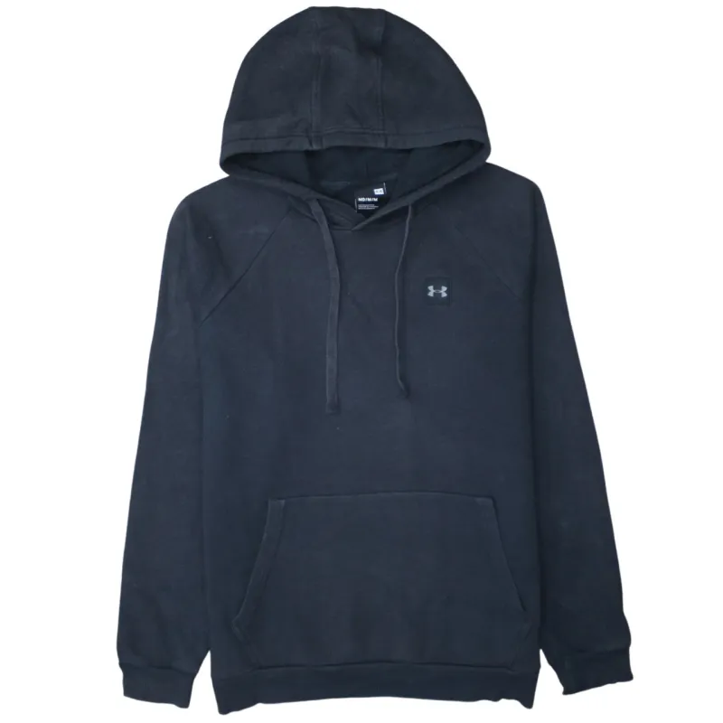 Under Armour 90's Drawstring Pockets Pullover Hoodie Medium Black sold by Vintage Club