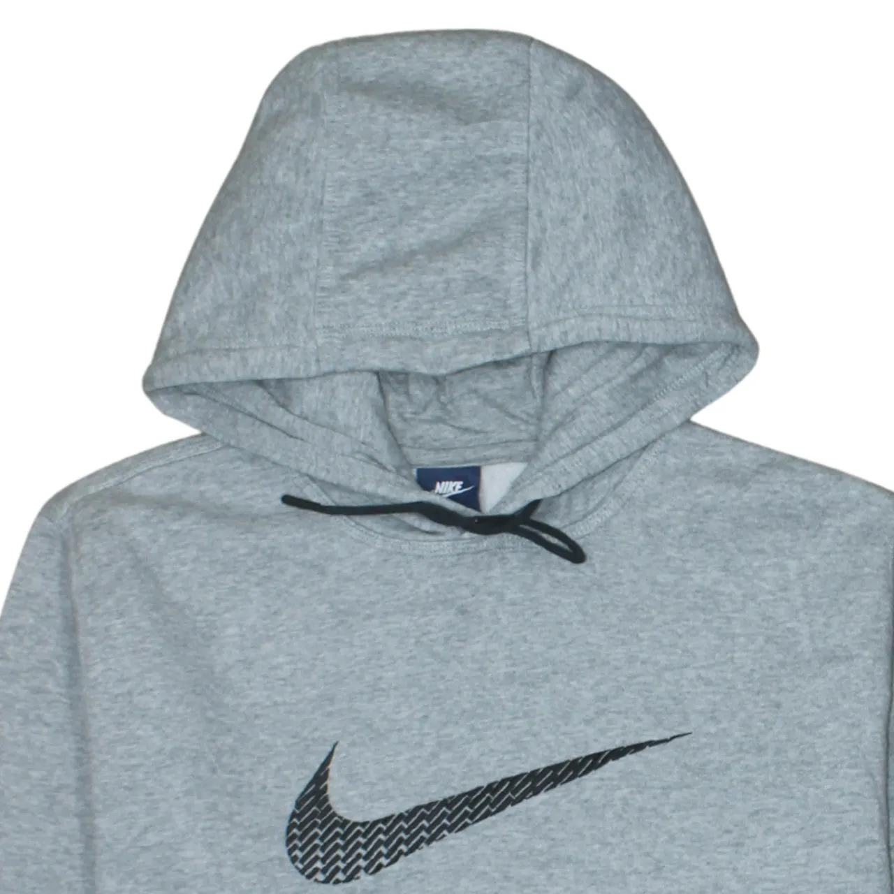 Nike 90's Center Middle Swoosh Pullover Hoodie XLarge Grey sold by Vintage Club product image thumbnail 3
