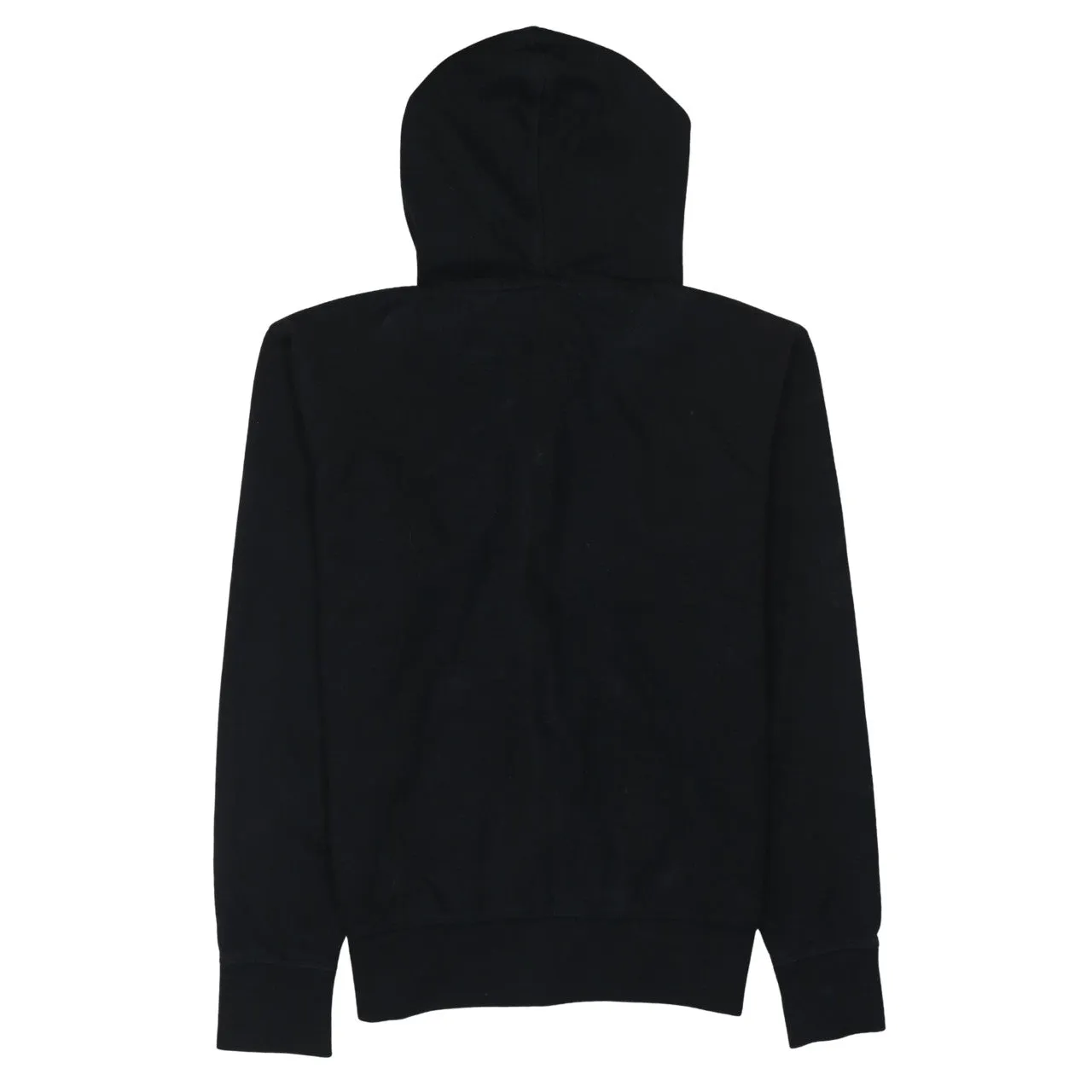 Kappa 90's Drawstring Pockets Full Zip Up Hoodie XLarge Black sold by Vintage Club product image thumbnail 2