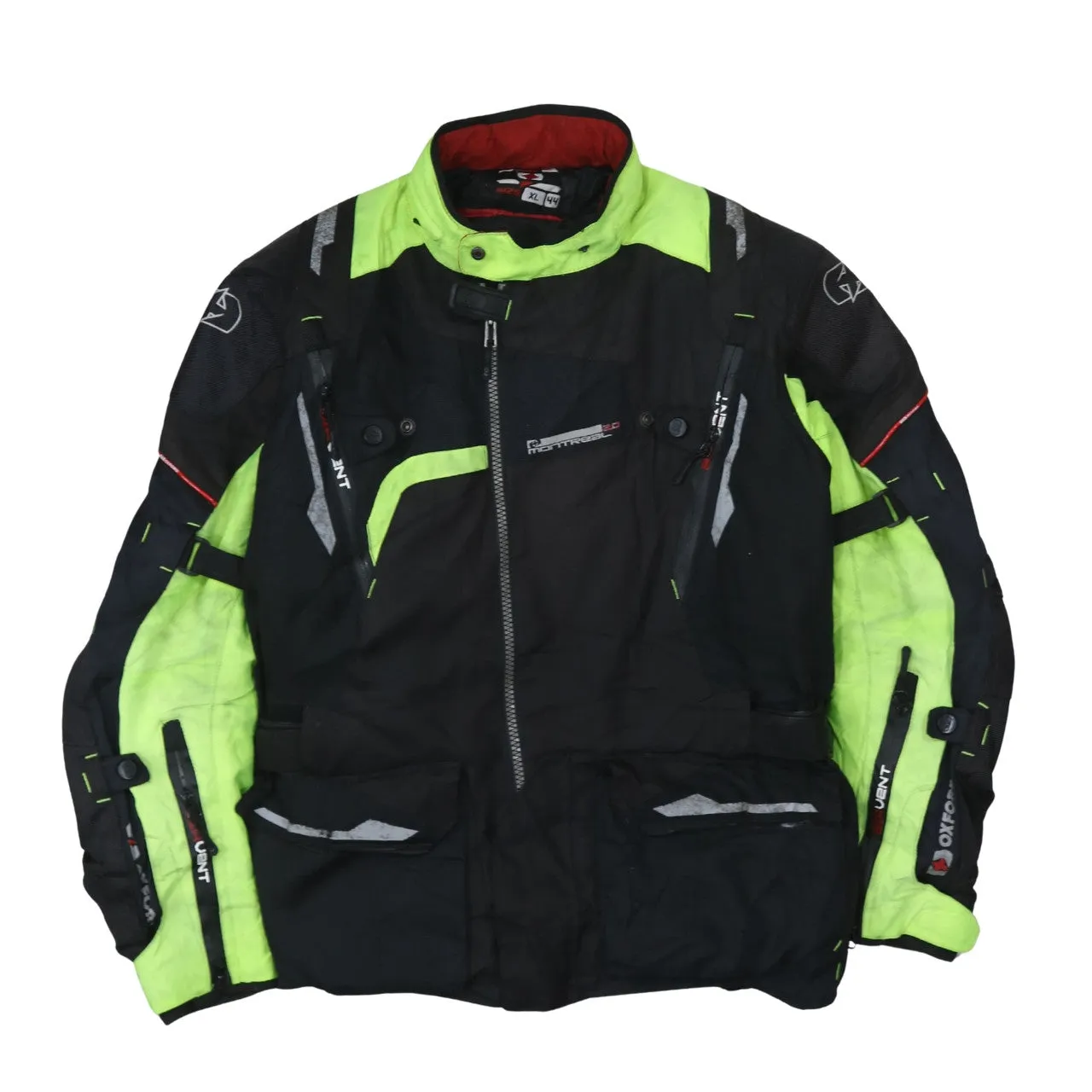 Retro 90's Heavyweight Full Zip Up Windbreaker XLarge Black sold by Vintage Club