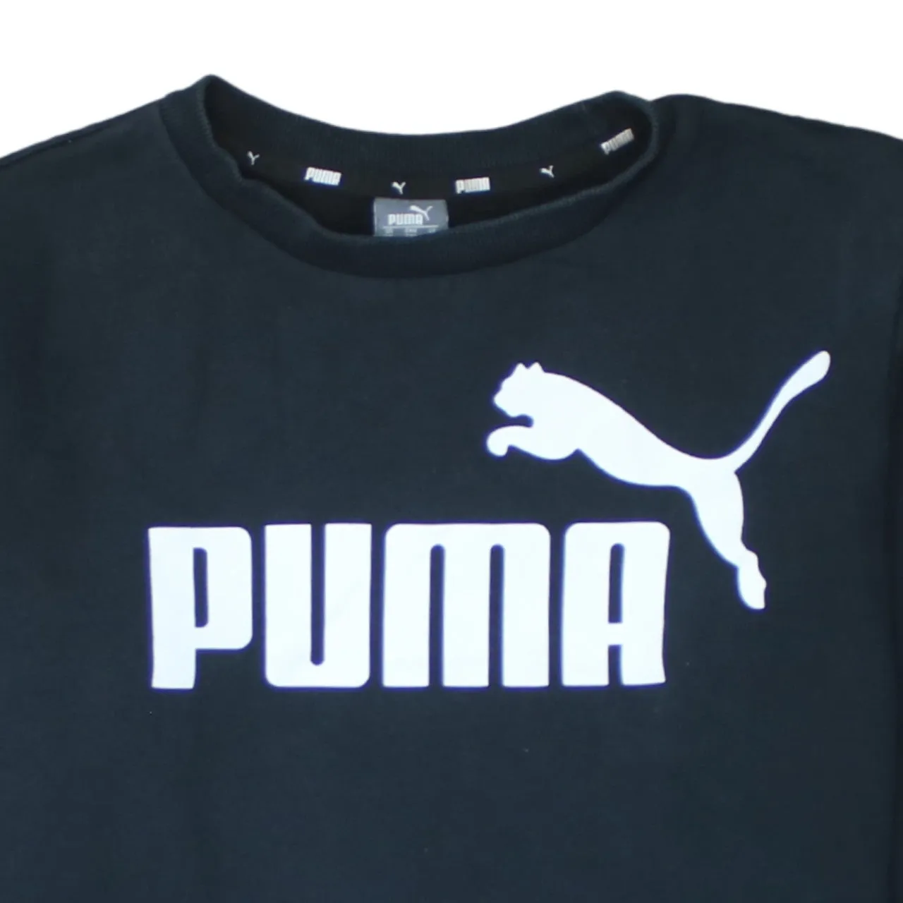 Puma 90's Spellout Crew Neck Sweatshirt XXLarge (2XL) Black sold by Vintage Club product image thumbnail 3