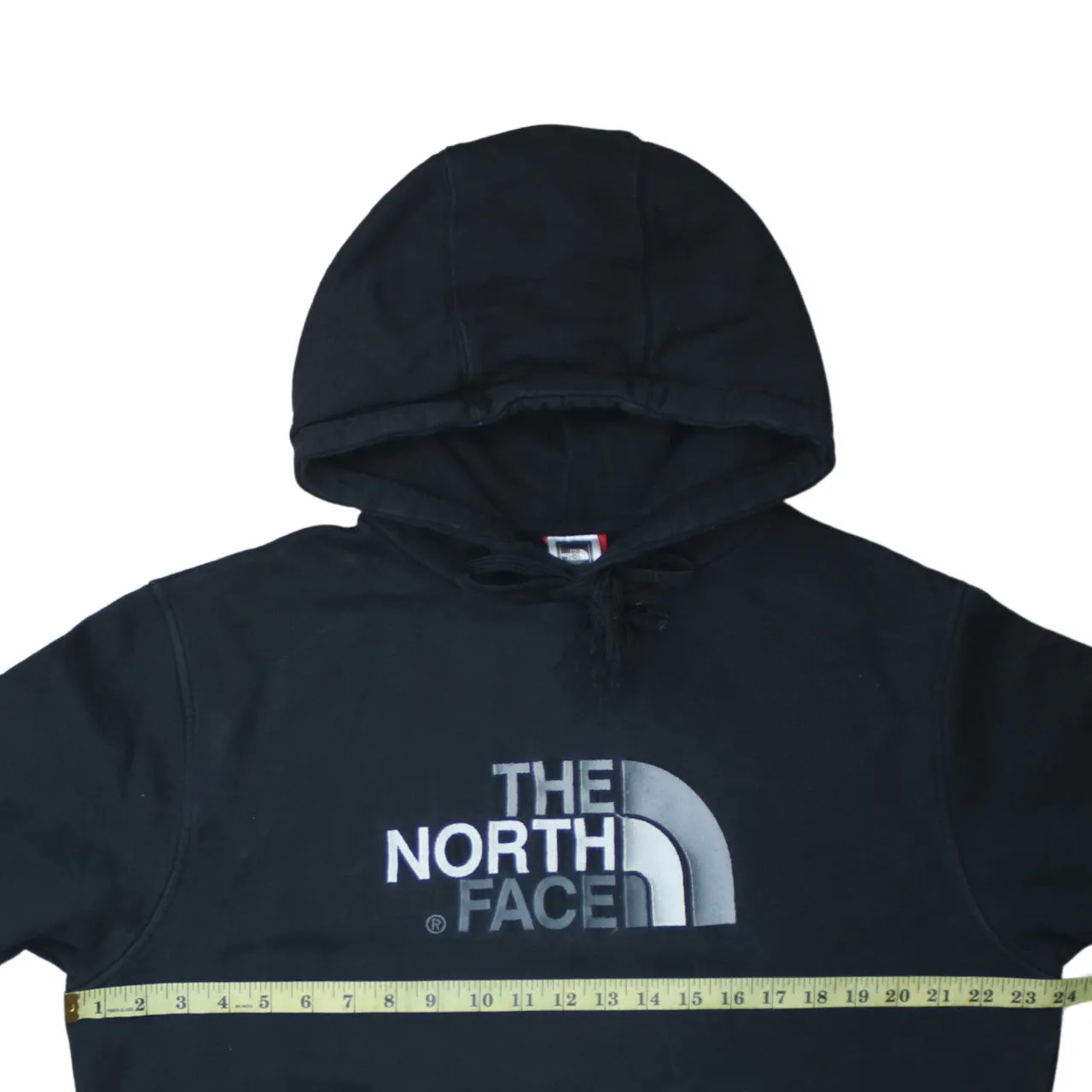 The North Face 90's Spellout Pullover Hoodie Large Black sold by Vintage Club product image thumbnail 5