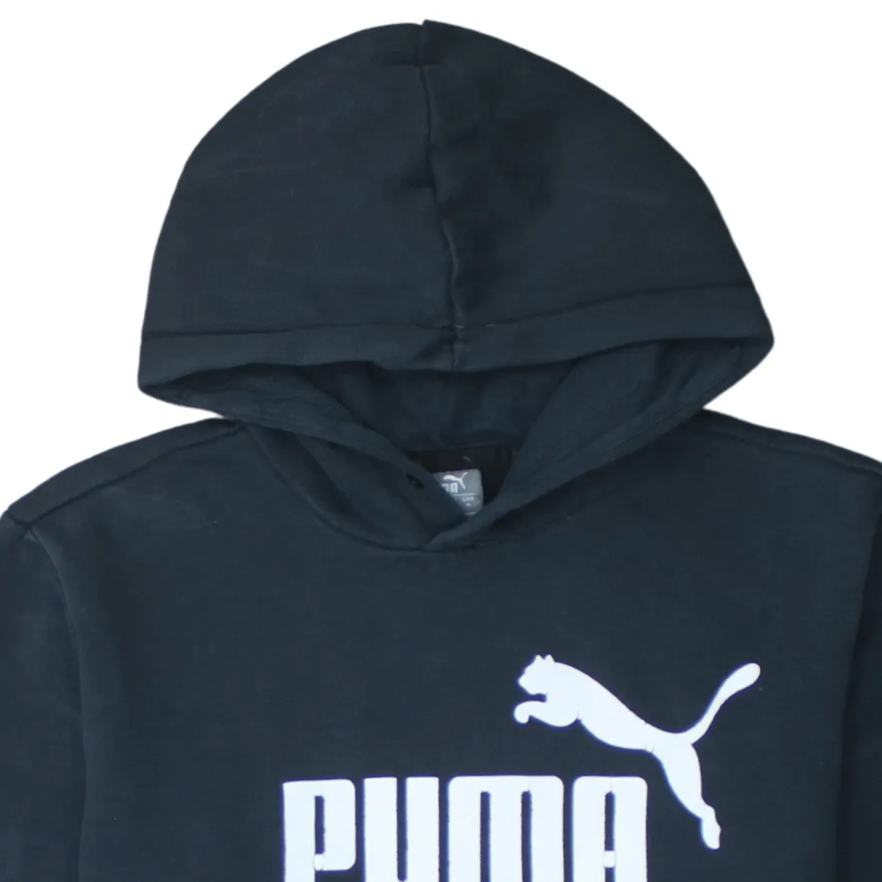 Puma 90's Spellout Pullover Hoodie Medium Black sold by Vintage Club product image thumbnail 3