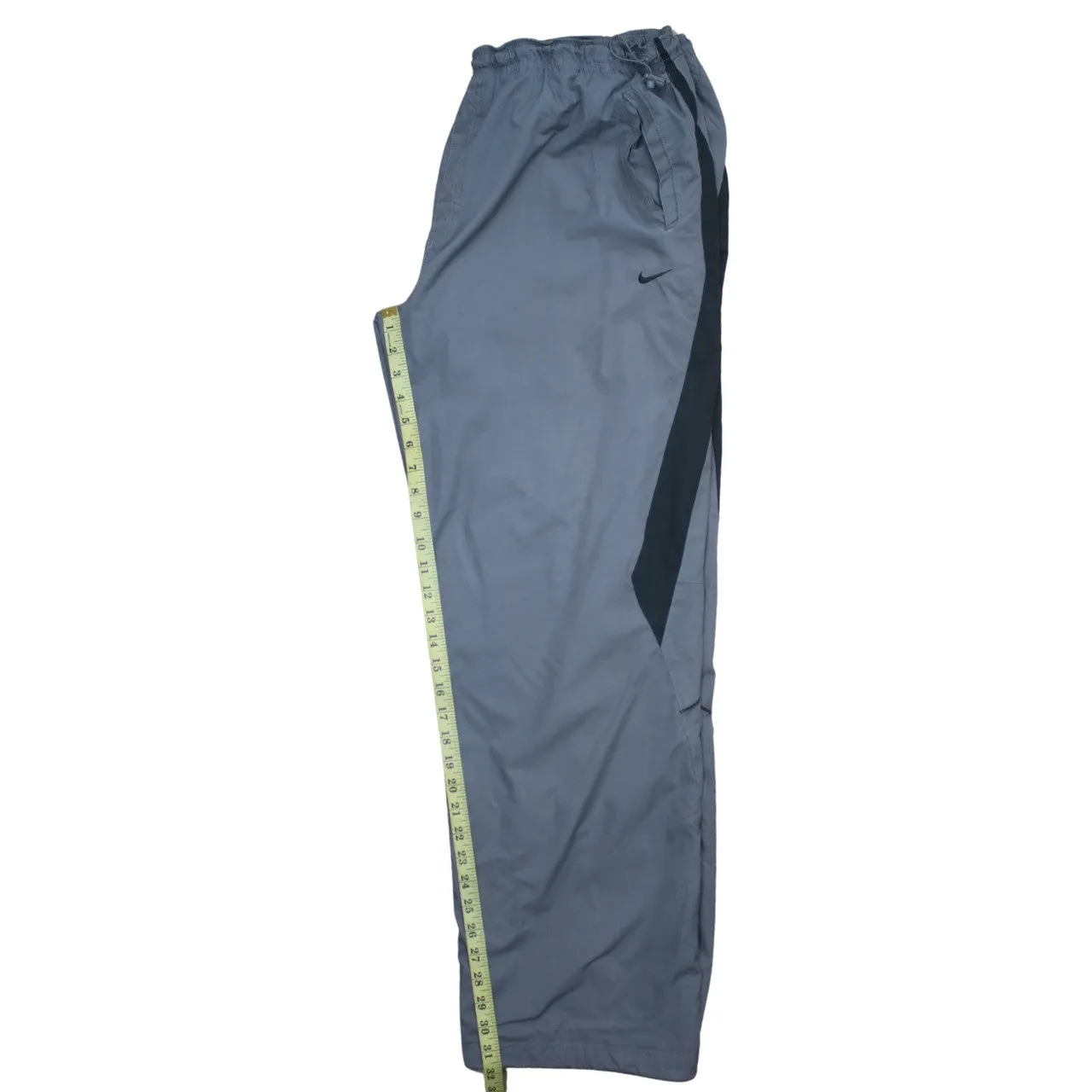 Nike 90's Swoosh Straight Leg Baggy Trousers / Pants XLarge Grey sold by Vintage Club product image thumbnail 5