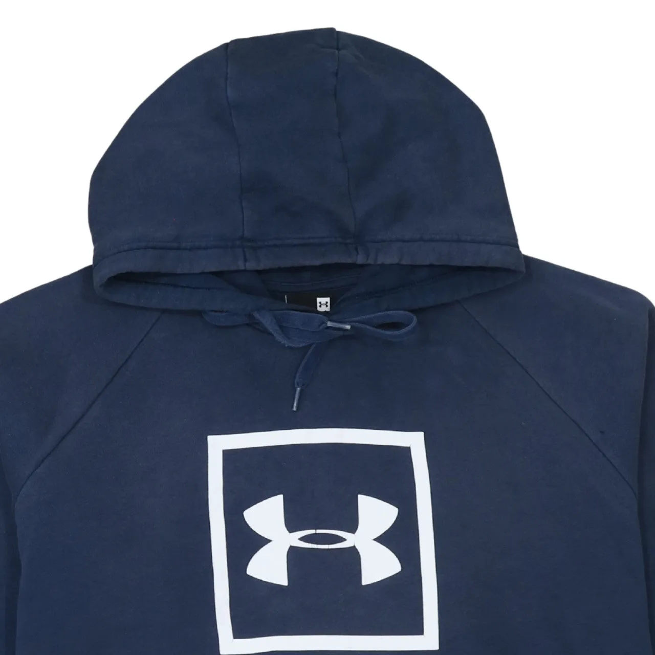 Under Armour 90's Spellout Pullover Hoodie XXLarge (2XL) Navy Blue sold by Vintage Club product image thumbnail 3