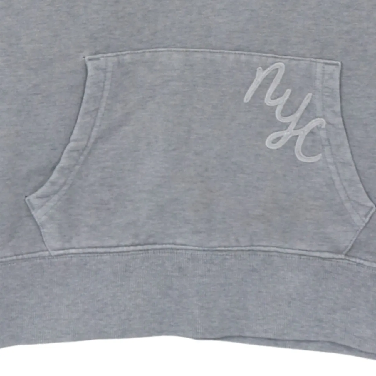 Gap 90's Drawstring Pockets Pullover Hoodie Medium Grey sold by Vintage Club product image thumbnail 4