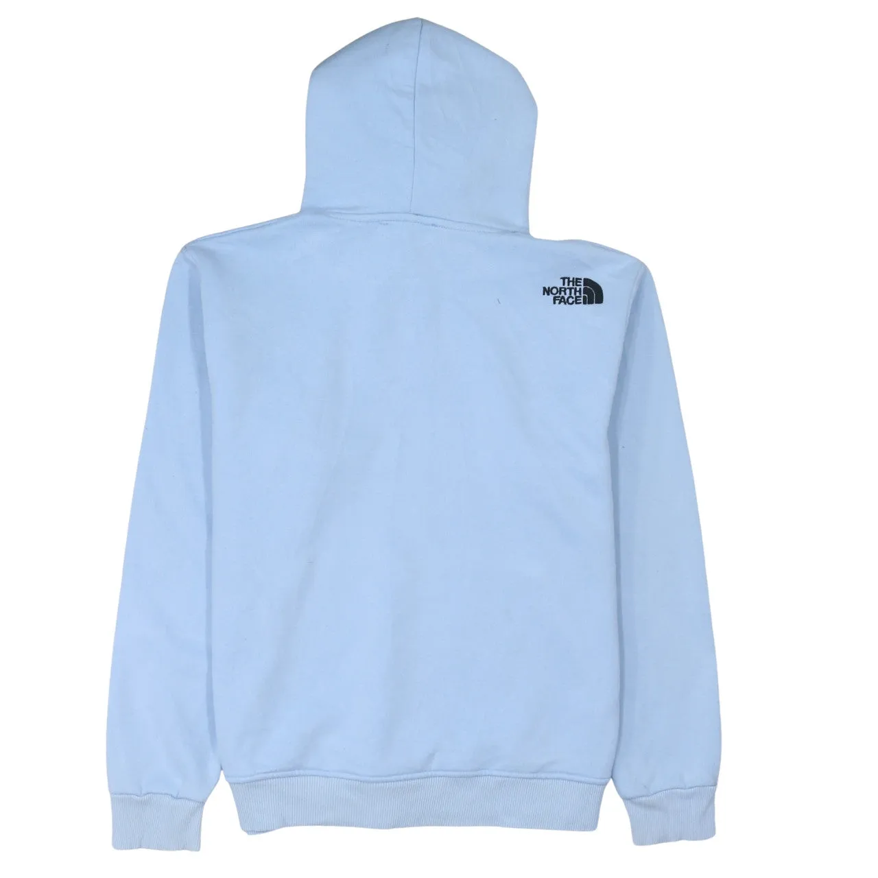 The North Face 90's Drawstring Pockets Pullover Hoodie Large Blue sold by Vintage Club product image thumbnail 2