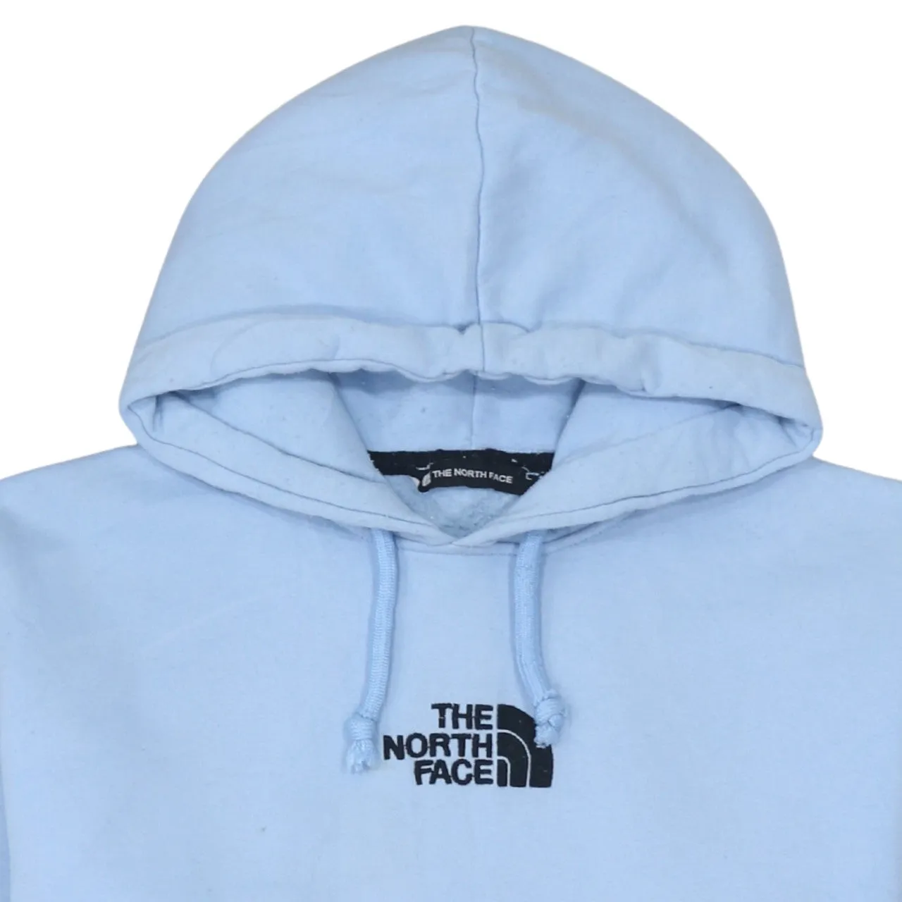 The North Face 90's Drawstring Pockets Pullover Hoodie Large Blue sold by Vintage Club product image thumbnail 3