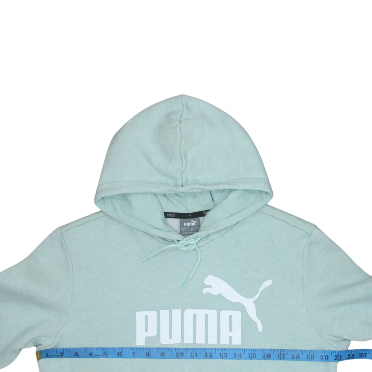 Puma 90's Spellout Pullover Hoodie Medium Green sold by Vintage Club product image thumbnail 5