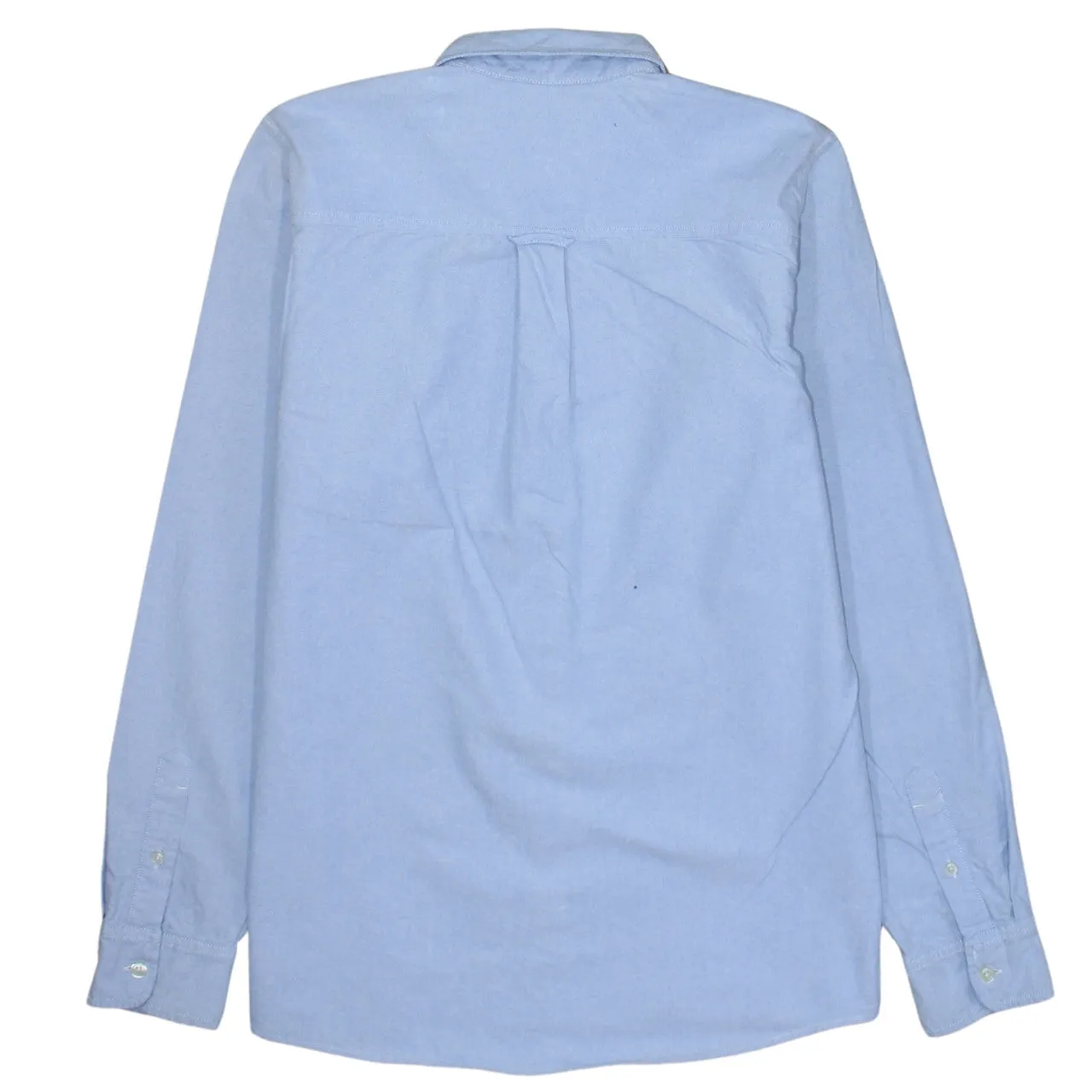Carhartt 90's Long Sleeve Button Up Shirt Medium Blue sold by Vintage Club product image thumbnail 2