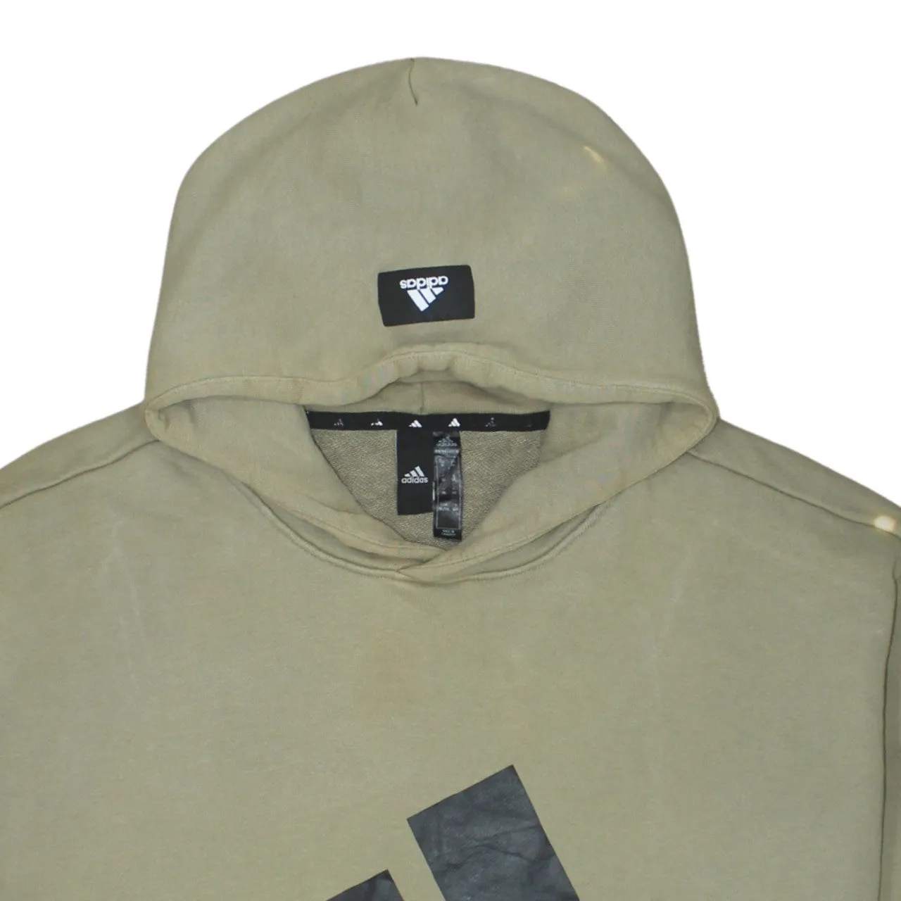 Adidas 90's Spellout Pullover Hoodie XXXLarge (3XL) Green sold by Vintage Club product image thumbnail 3