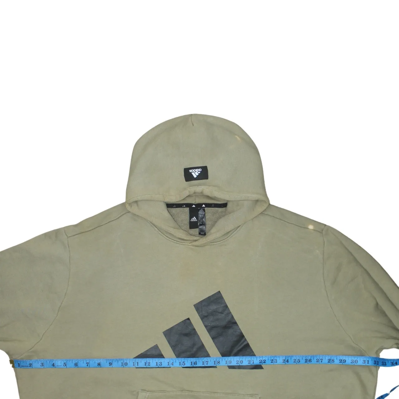 Adidas 90's Spellout Pullover Hoodie XXXLarge (3XL) Green sold by Vintage Club product image thumbnail 5