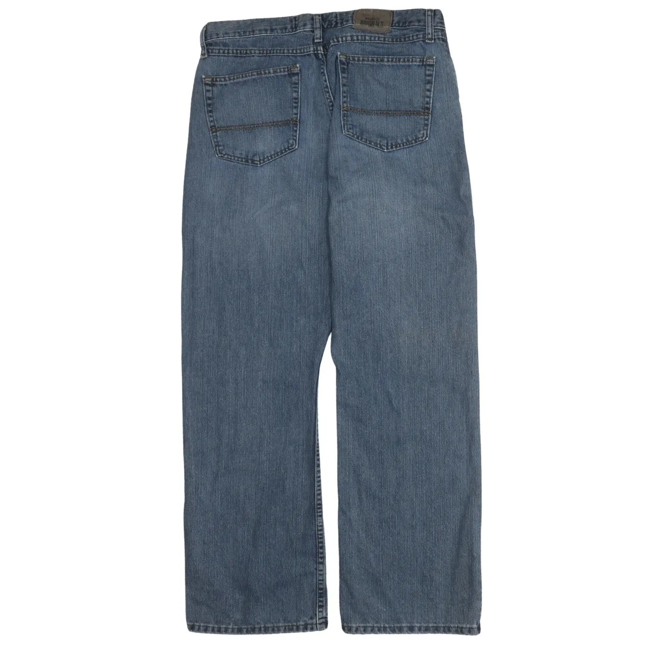 Wrangler 90's Lightwash Straight Leg Baggy Jeans / Pants 33 Blue sold by Vintage Club
