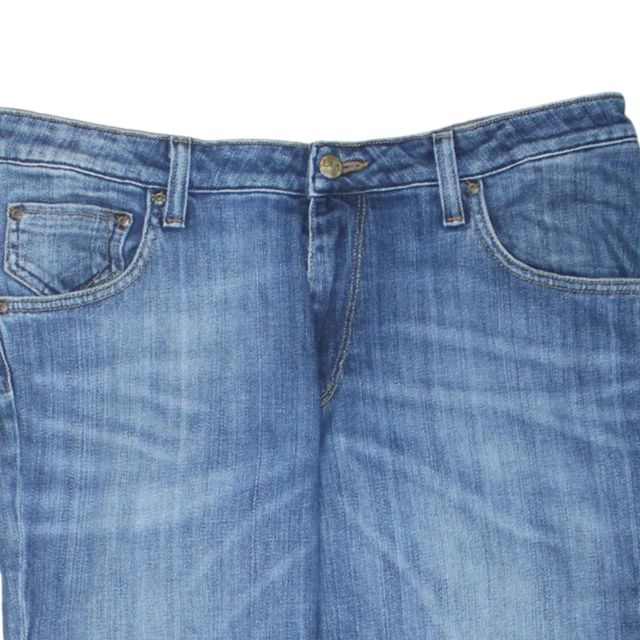 Lee 90's Lightwash Straight Leg Baggy Jeans / Pants 33 Blue sold by Vintage Club product image thumbnail 3