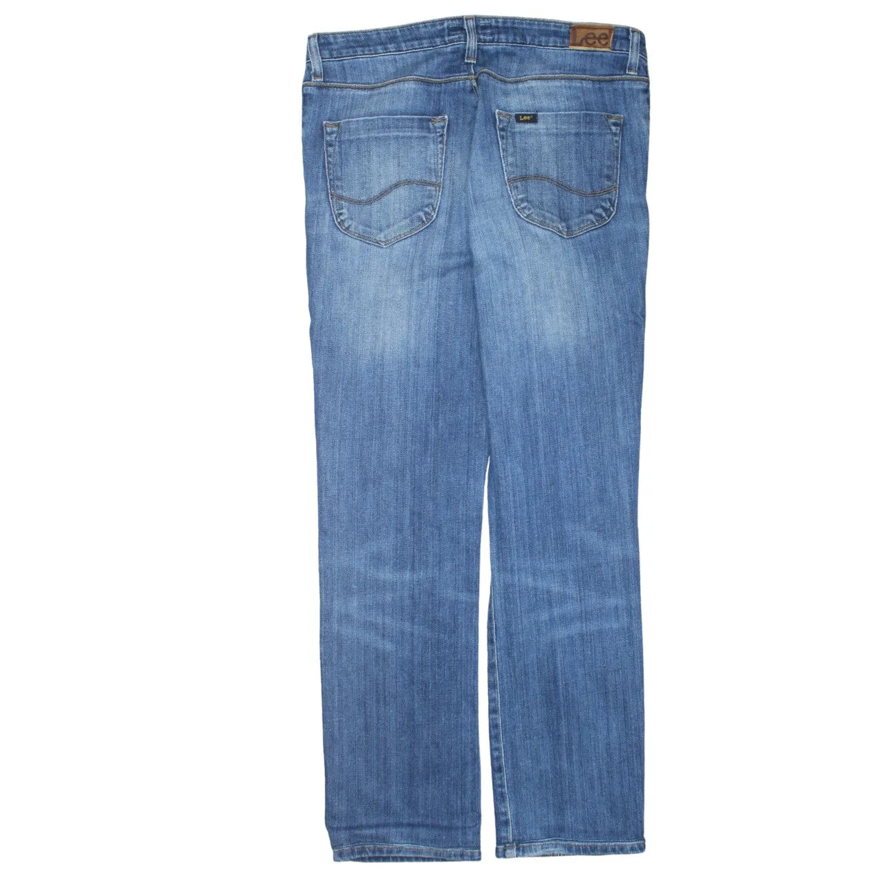 Lee 90's Lightwash Straight Leg Baggy Jeans / Pants 33 Blue sold by Vintage Club