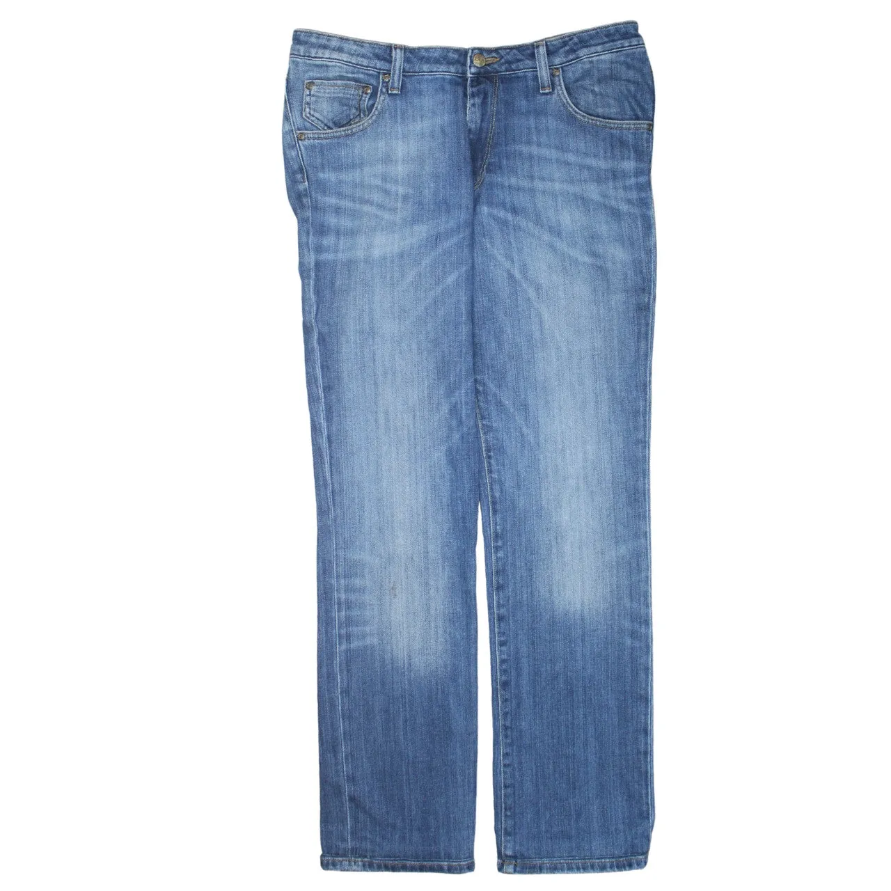 Lee 90's Lightwash Straight Leg Baggy Jeans / Pants 33 Blue sold by Vintage Club product image thumbnail 2